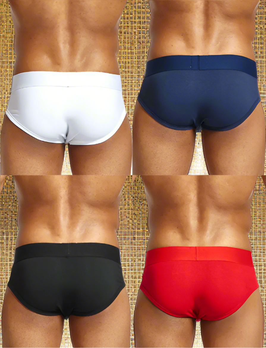 Lot de 4 Slips Homme en Coton – Seeinner, Confort et Élégance