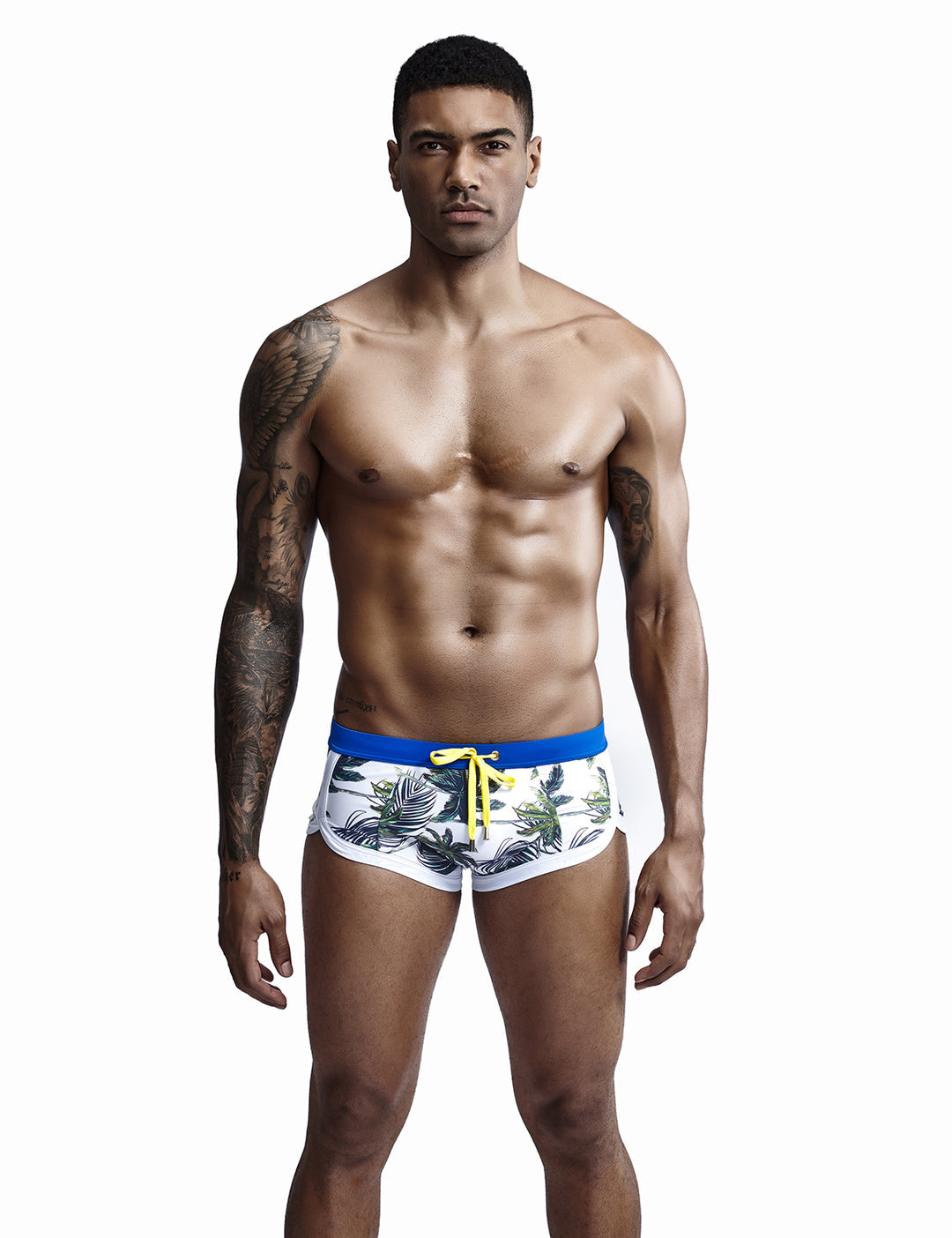 Bañador Blanco Short  Hombre SEOBEAN 