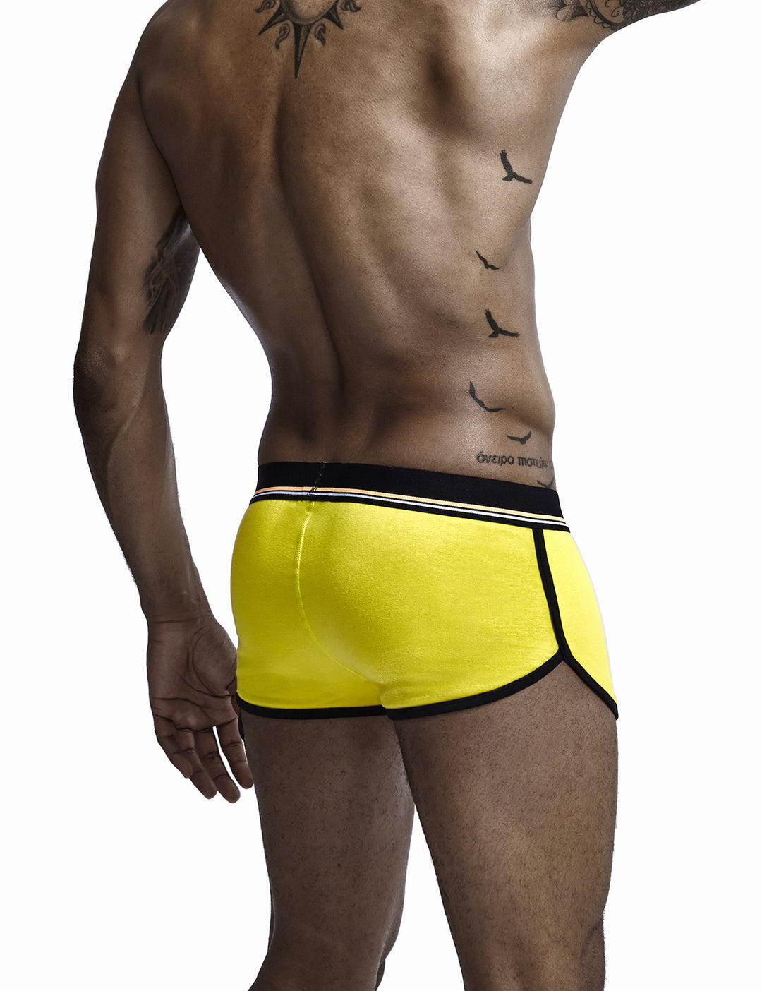 Boxer Amarelo Homem SEOBEAN