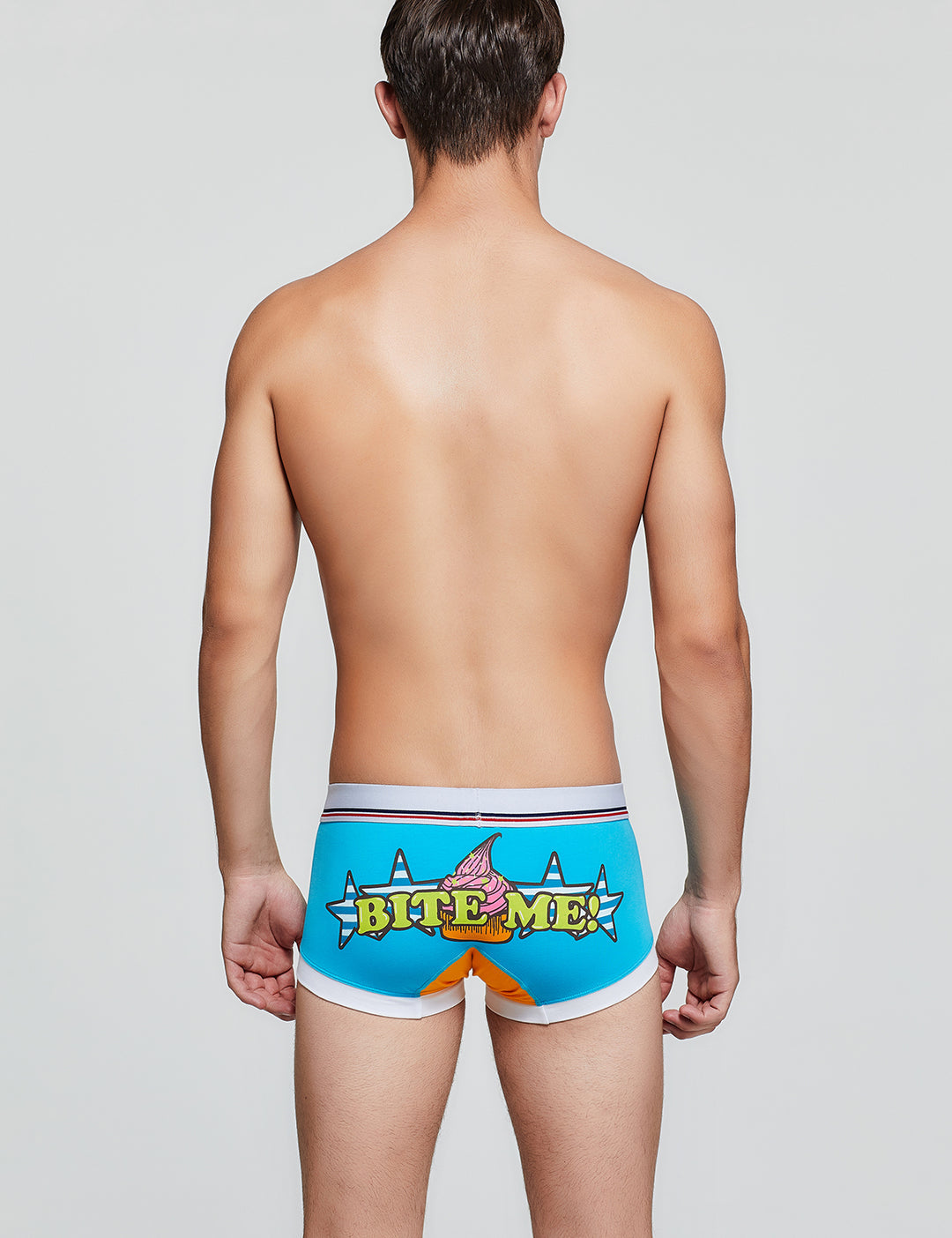 Boxer Bleu Homme Bleu SEOBEAN