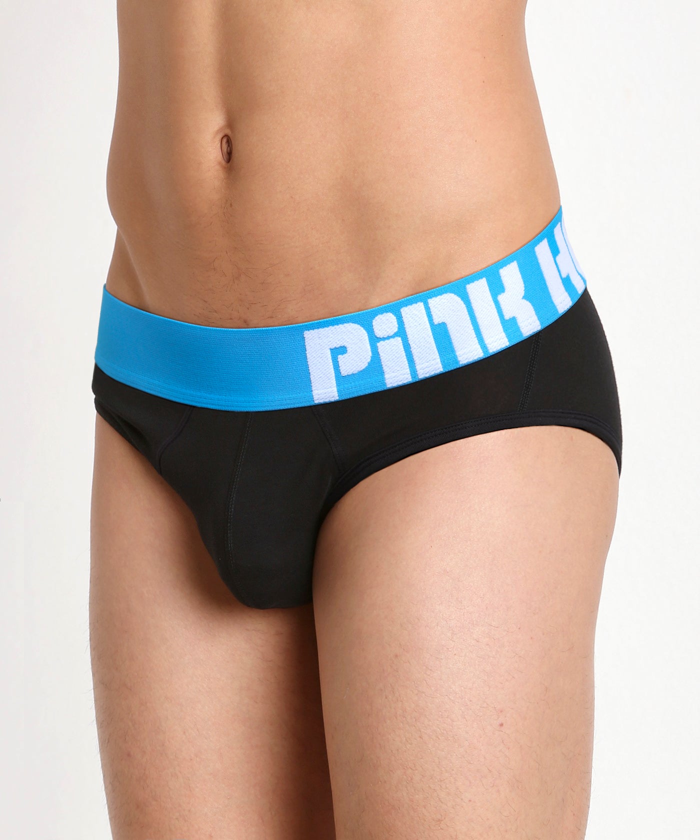 Cueca Preta Homem PINK HERO