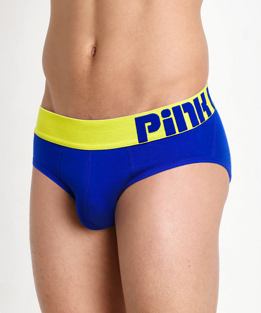 Slip Blau Royal Herren PINK HERO