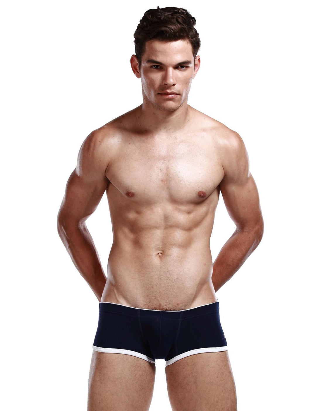 Boxer Bleu Marine Nano Homme SEOBEAN