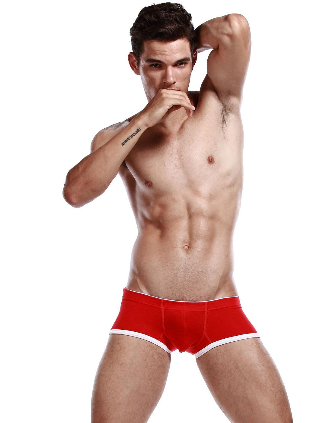 Boxer Rouge Nano Homme SEOBEAN