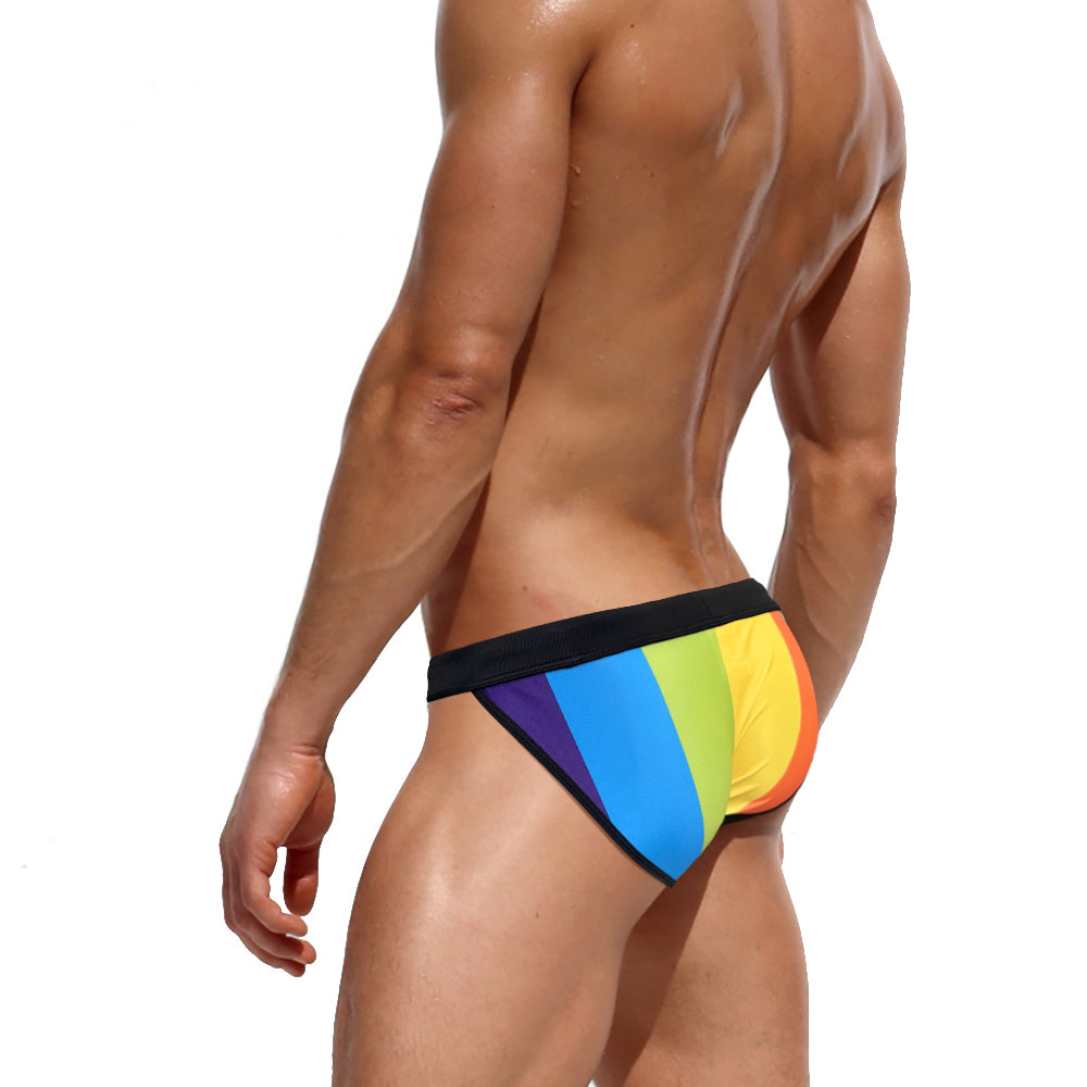 Maillot de Bain Homme JESSBORN  Rainbow