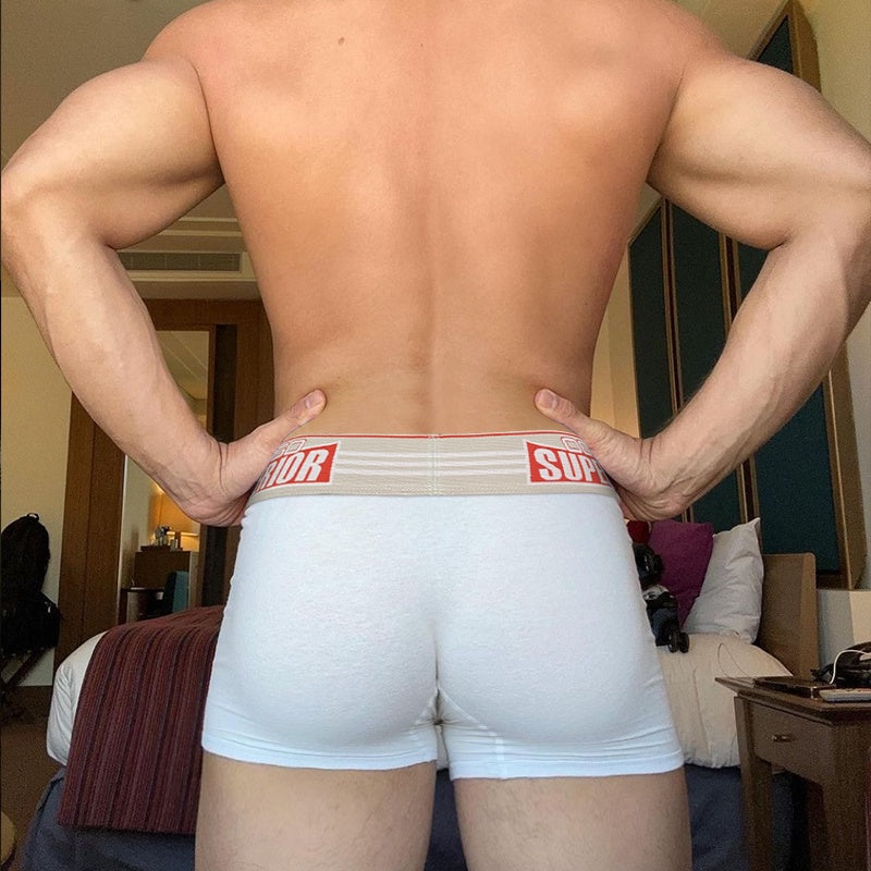 Boxer Blanc Homme BS SUPERIOR - Confort et Élégance au Quotidien