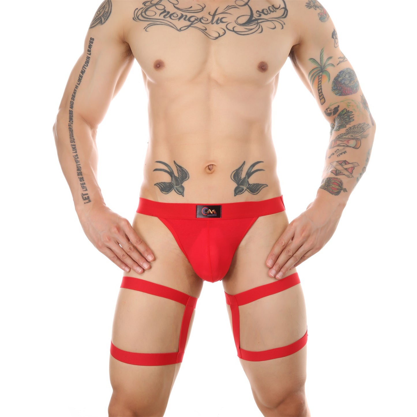 Jockstrap Rojo para Hombre CLEVER 