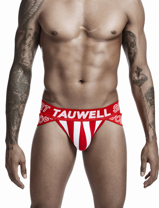 Cueca Vermelha/Branca Homem TAUWELL