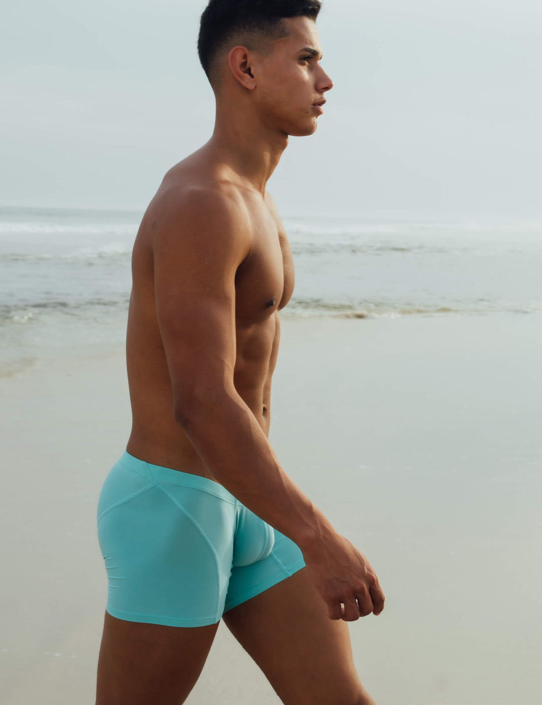 Boxer Aqua  Hombre Nylon SEOBEAN 