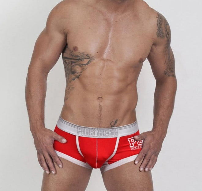 Boxer Rouge Homme PINK HERO