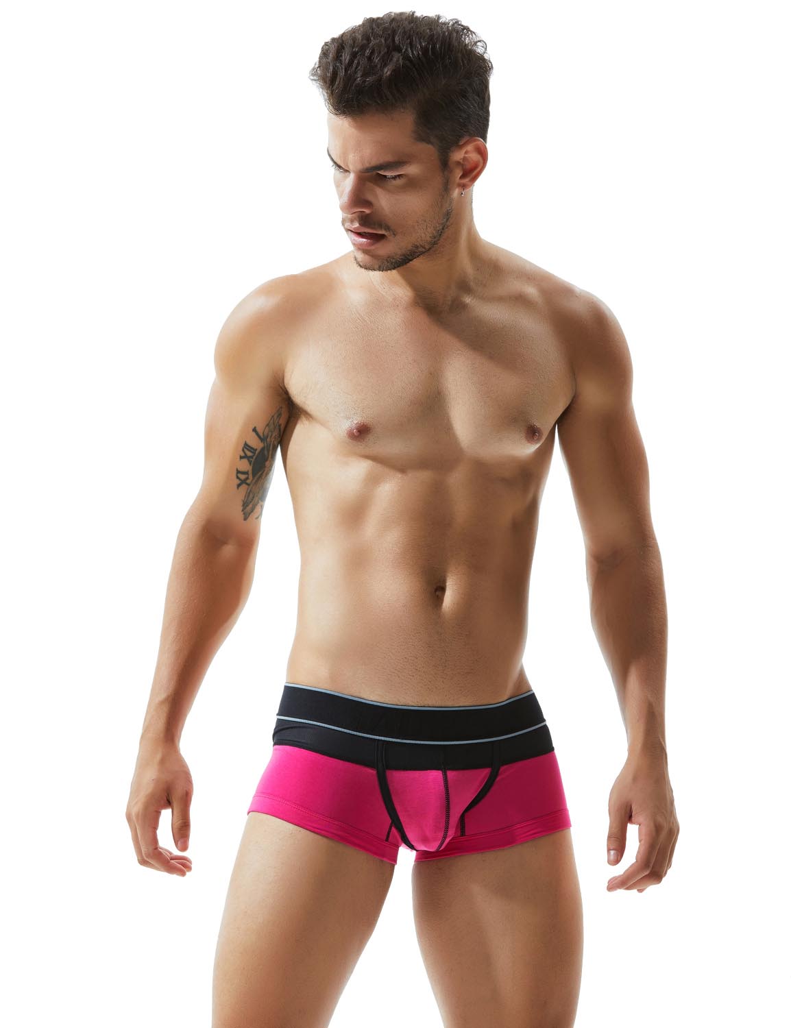 Boxersport Herren Tauwell Rosa und Schwarz