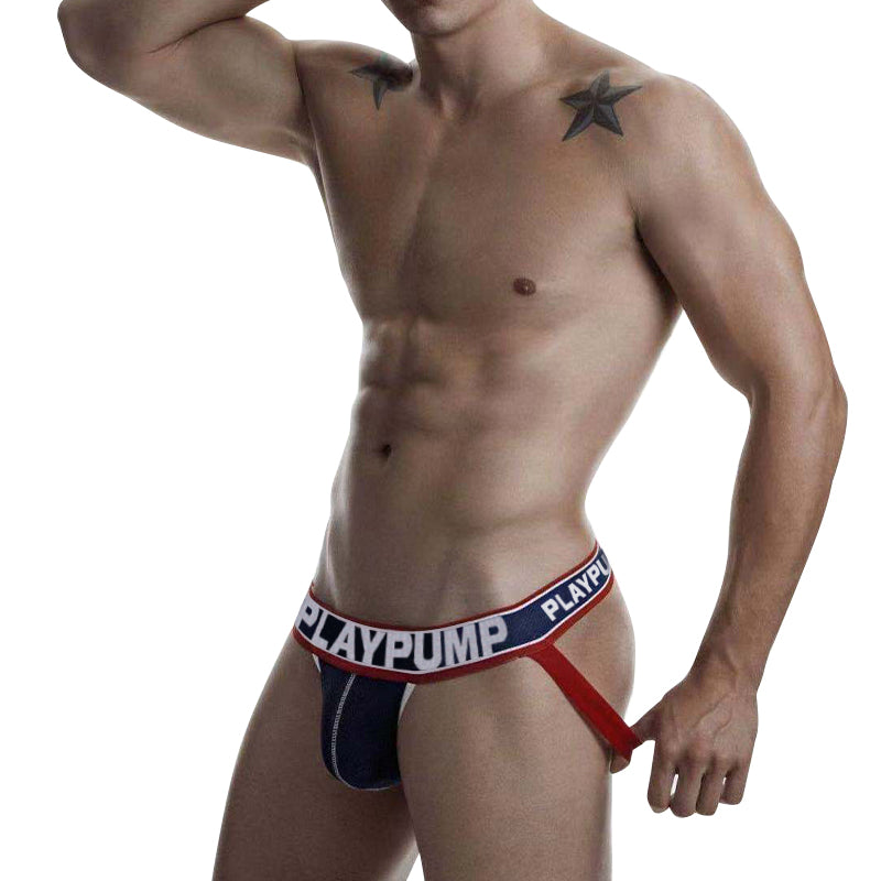 Jockstrap Marineblau Herren PLAYPUMP