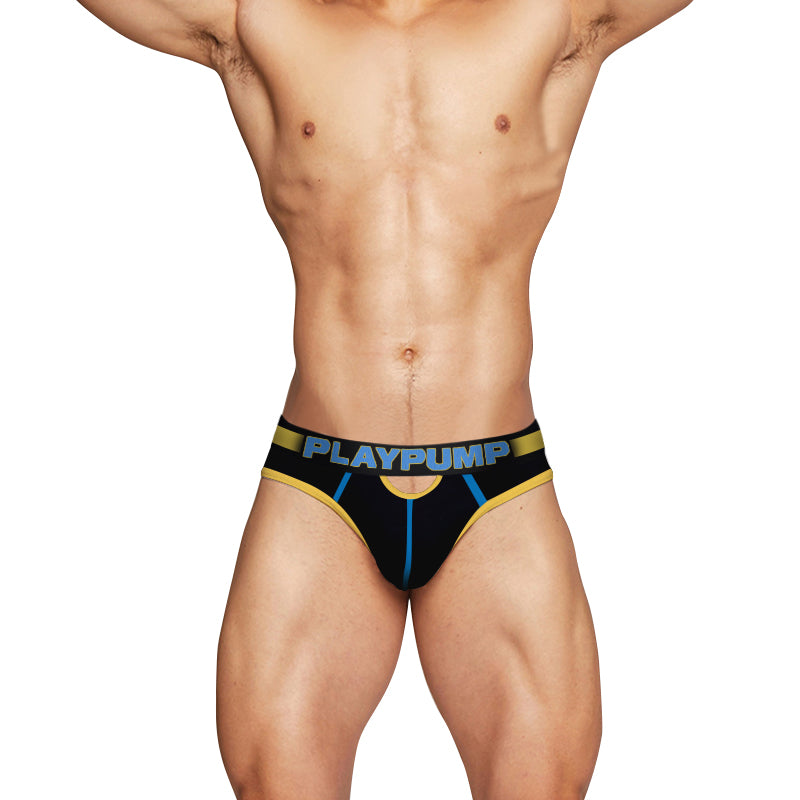 Cueca Preta/Amarela Homem PLAYPUMP