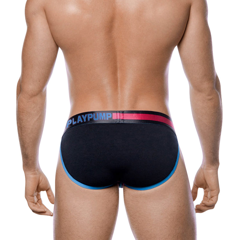 Calzoncillo Negro/Rosa para Hombre PLAYPUMP