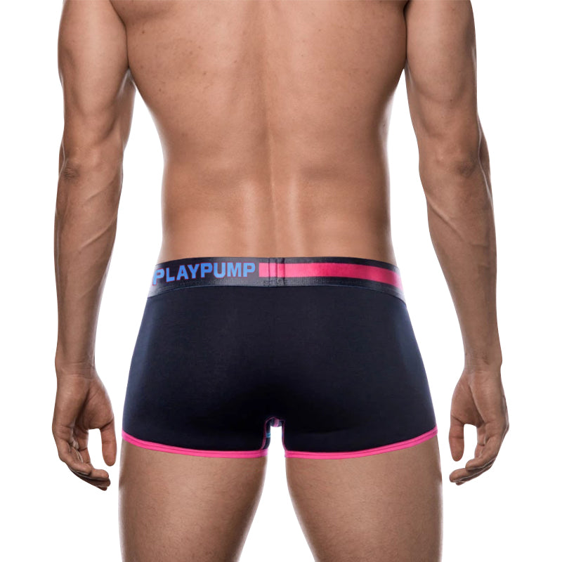 Boxer Noir/Rouge Homme PLAYPUMP