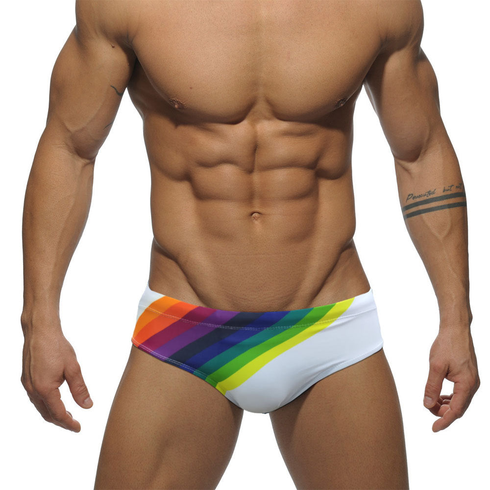 Bañador Blanco para Hombre UXH Rainbow 