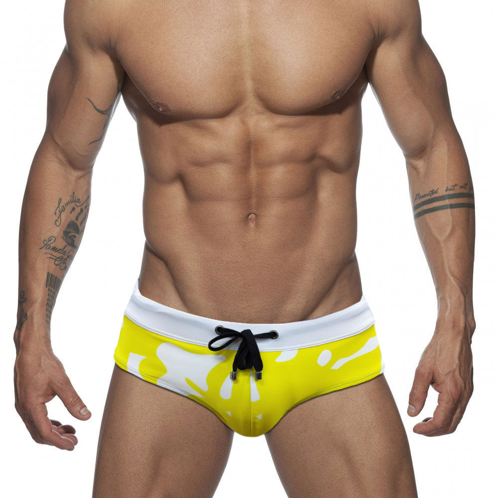 Cueca de Banho Amarelo Homem UXH