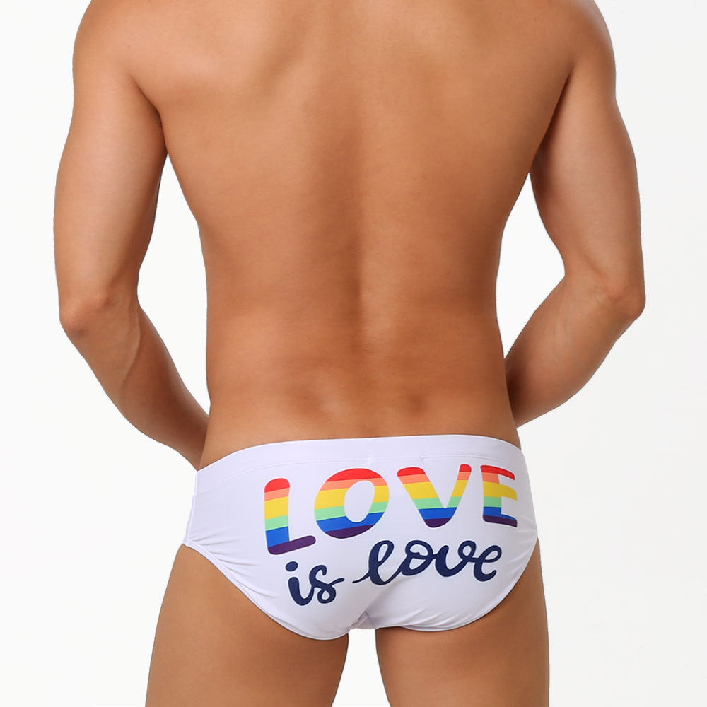 Bañador Blanco para Hombre UXH Rainbow 