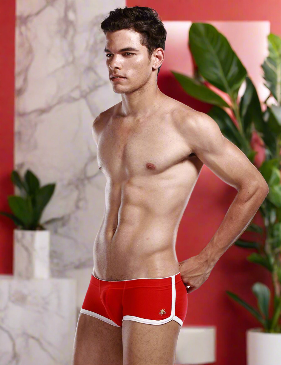 Boxer Vermelho Nano Homem SEOBEAN