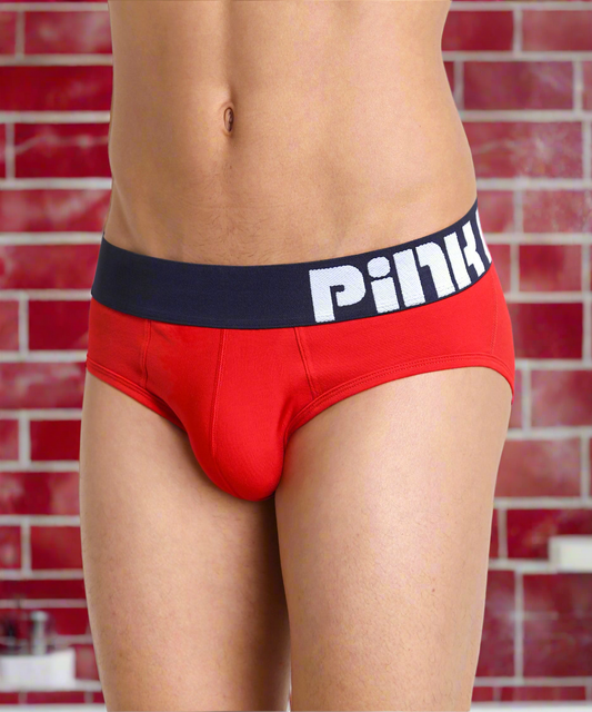 Slip Rouge Homme PINK HERO